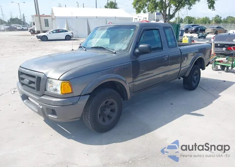 2004 Ford Ranger Super Cab z USA, uszkodzony, nr VIN 1FTYR14U54PB66846
